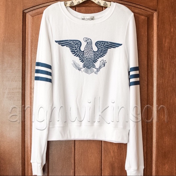 🔥🔥 WILDFOX We The Brave Baggy Beach Jumper - Picture 3 of 4